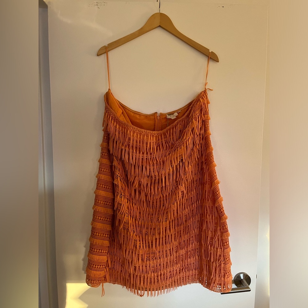 Anthropologie Strapless Dress